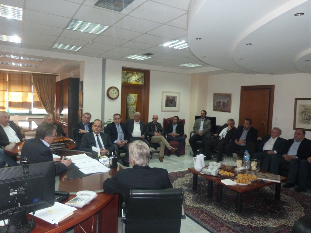 Επίσκεψη Υπουργού Εσωτερικών στο Δήμο Πέλλας.